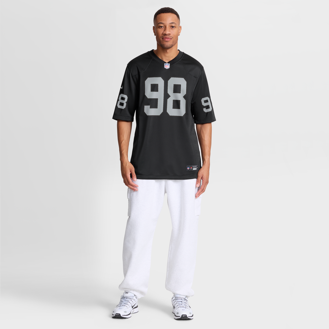 Las Vegas Raiders Maxx Crosby Nike Black Game Jersey product image 7