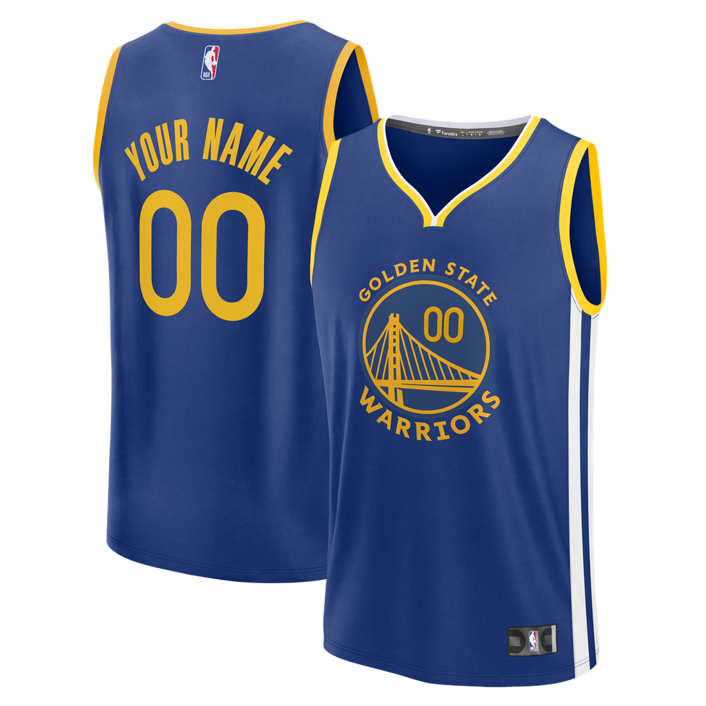 Golden State Warriors Fanatics Fast Break Custom Jersey product image 1