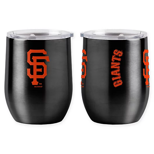 San Francisco Giants 16 oz. Ultra Curved Stainless Steel Wine Tumbler product image 1, provided for visual reference and