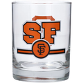 San Francisco Giants Letterman 14oz. Rocks Glass product image 1, provided for visual reference and product detail review