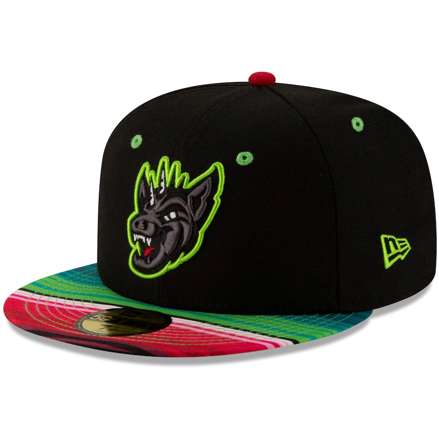 NEW ERA MiBL LUCHADORES CHUPACABRAS DE ROUND ROCK COPA DE LA DIVERSION 59FIFTY FITTED HAT product image 1, provided for