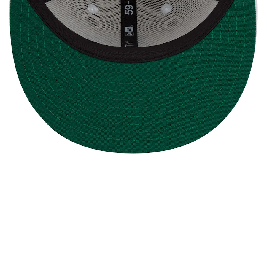 New Era Oakland Athletics 2022 Batting Practice 59FIFTY Fitted Hat - White product image 5, provided for visual reference