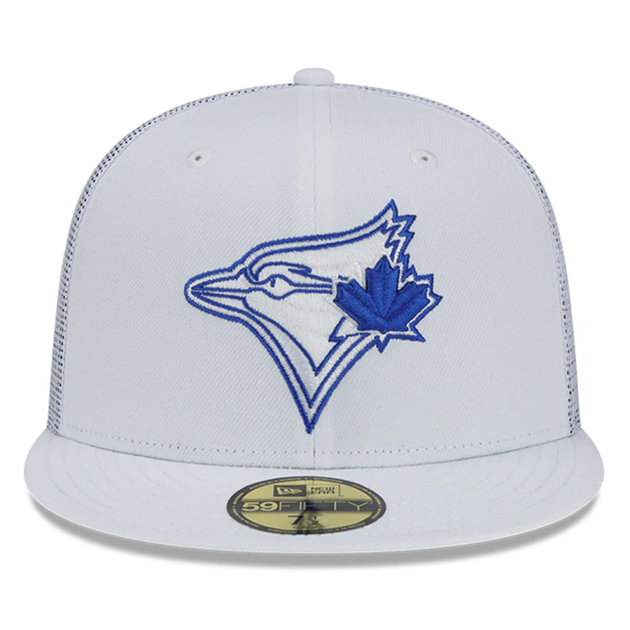 New Era Toronto Blue Jays Royal 2022 Batting Practice 59FIFTY Fitted Hat-White product image 3, provided for visual