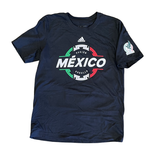 Adidas Mexico T-Shirt-Black product image 2, provided for visual reference and product detail review