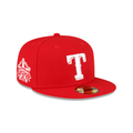 New Era Texas Rangers All-Star Sidepatch 59Fifty Fitted-Scarlet product image 1, provided for visual reference and product