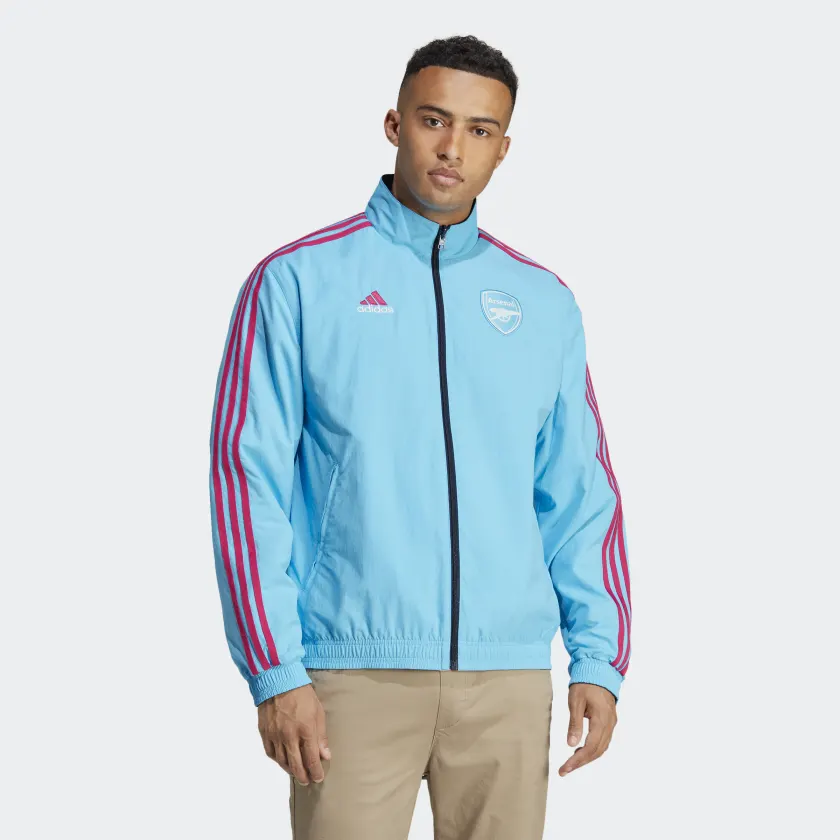 Adidas Men Arsenal Anthem Jacket product image 2, provided for visual reference and product detail review