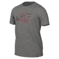 Nike Men Paris Saint-Germain Swoosh Soccer T-Shirt-Grey product image 1, provided for visual reference and product detail