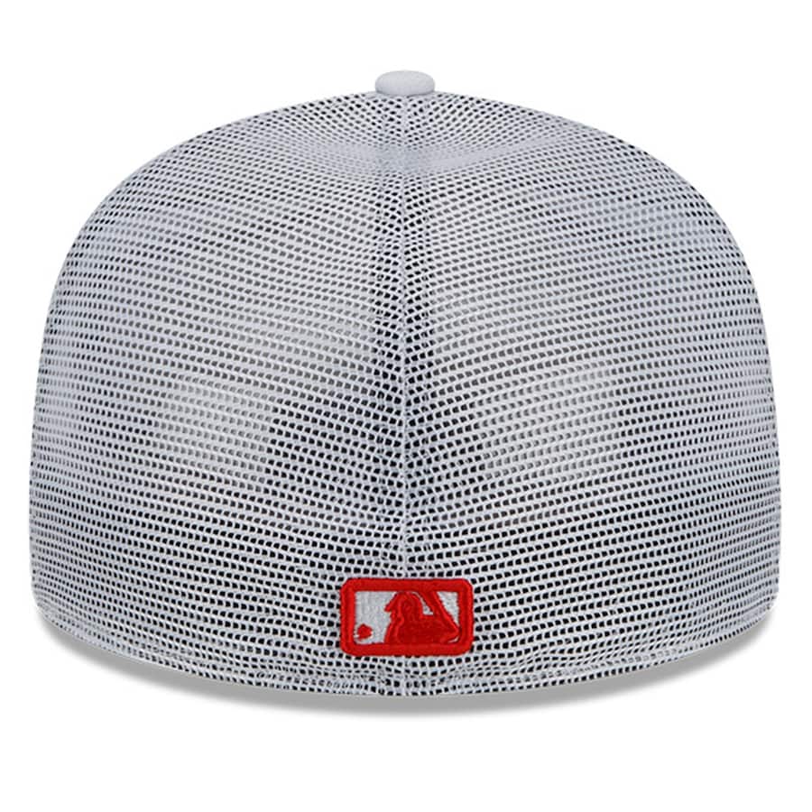 Los Angeles Angels New Era 2022 Batting Practice 59FIFTY Fitted Hat - White product image 4, provided for visual reference