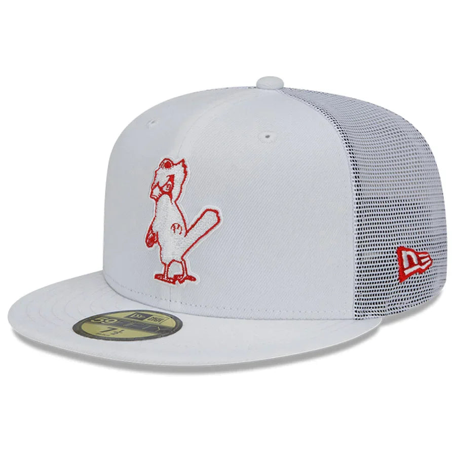 St. Louis Cardinals New Era 2022 Batting Practice 59FIFTY Fitted Hat - White product image 1, provided for visual reference
