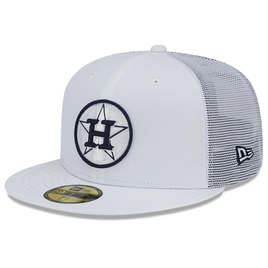 Houston Astros New Era 2022 Batting Practice 59FIFTY Fitted Hat - White product image 1, provided for visual reference and