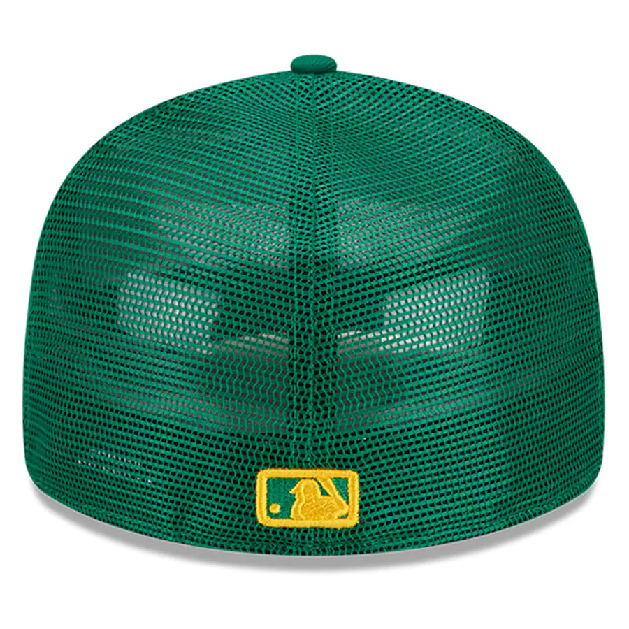 Oakland Athletics New Era 2022 Batting Practice Low Profile 59FIFTY Fitted Hat - Green product image 4, provided for visual