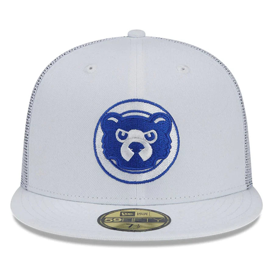 Chicago Cubs New Era 2022 Batting Practice 59FIFTY Fitted Hat - White product image 2, provided for visual reference and