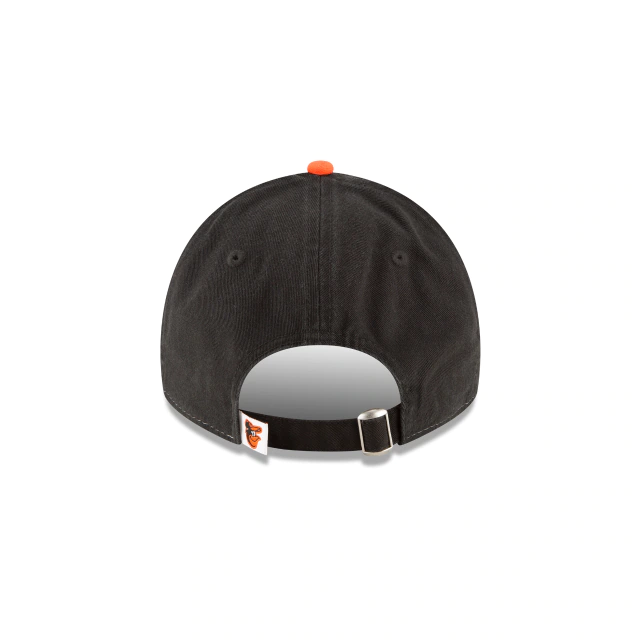 New Era Baltimore Orioles Logo League 9Twenty Adjustable Hat-White product image 2, provided for visual reference and