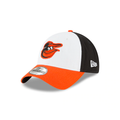 New Era Baltimore Orioles Logo League 9Twenty Adjustable Hat-White product image 1, provided for visual reference and