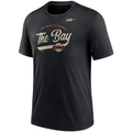 Nike San Francisco Giants Cooperstown Nickname Tri-Blend T-Shirt - Heather Black product image 1, provided for visual