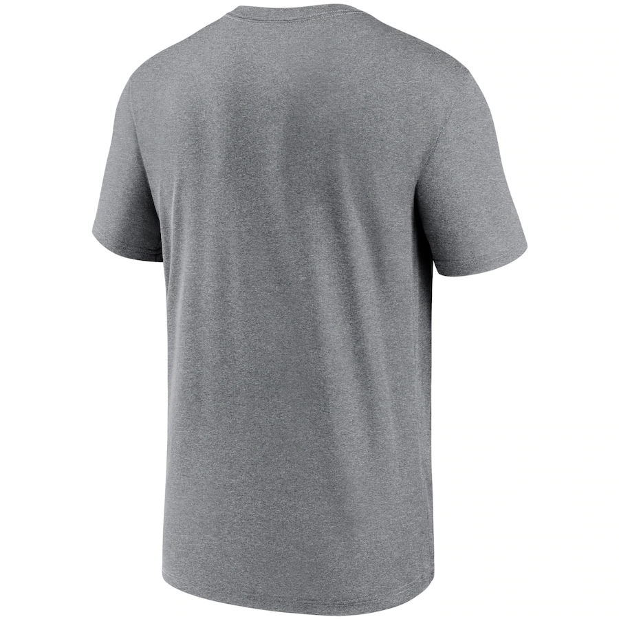 Oakland Athletics Nike City Legend Practice Performance T-Shirt - Gray product image 2, provided for visual reference and