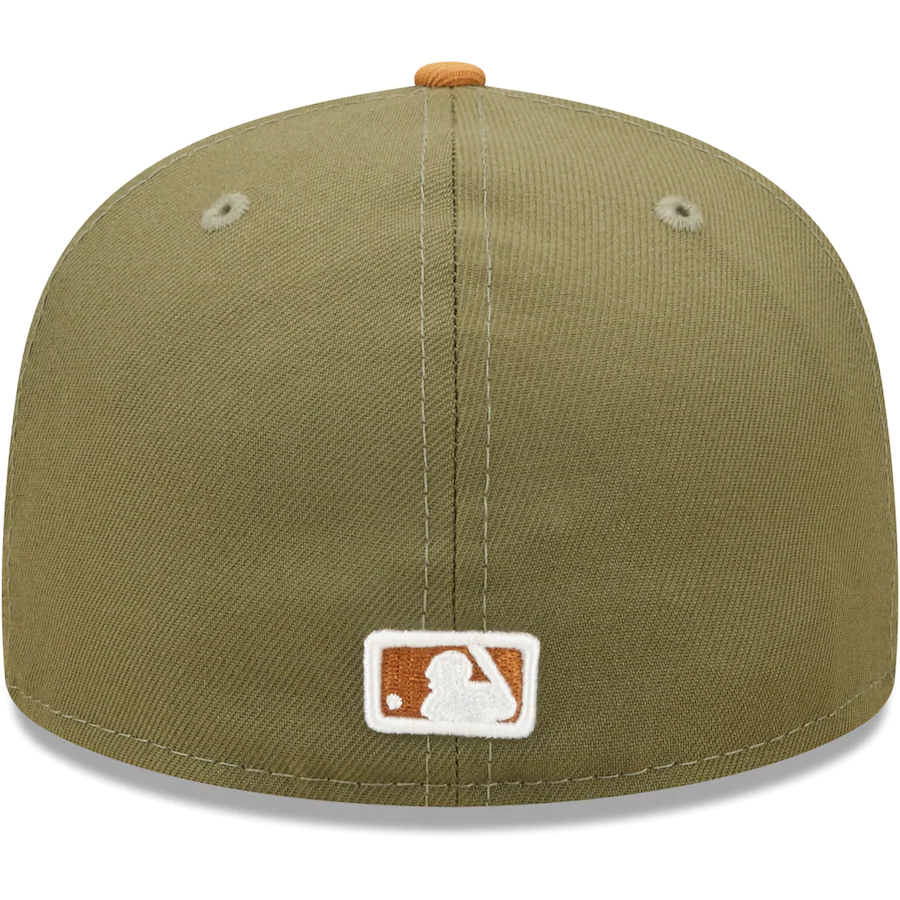 New Era Boston Red Sox Two-Tone Color Pack 59FIFTY Fitted Hat - Olive/Brown product image 4, provided for visual reference