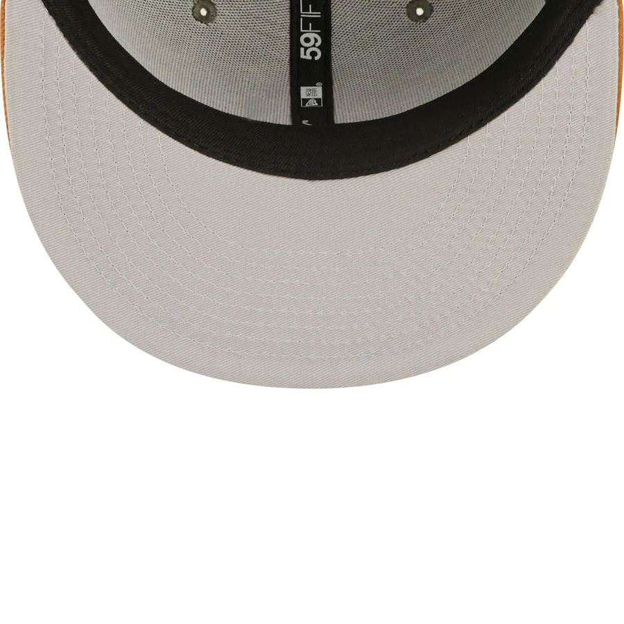 New Era Boston Red Sox Two-Tone Color Pack 59FIFTY Fitted Hat - Olive/Brown product image 5, provided for visual reference