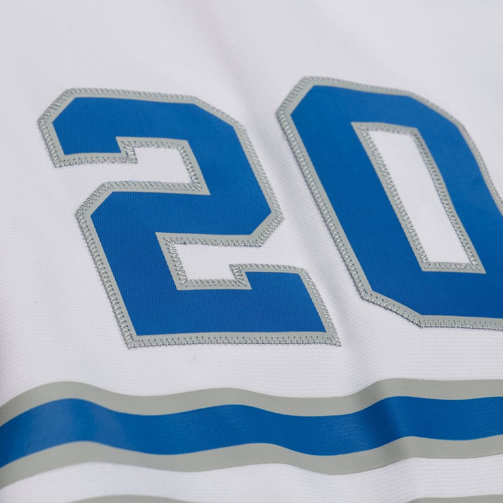 Detroit Lions Barry Sanders Mitchell & Ness White 1989 product image 6