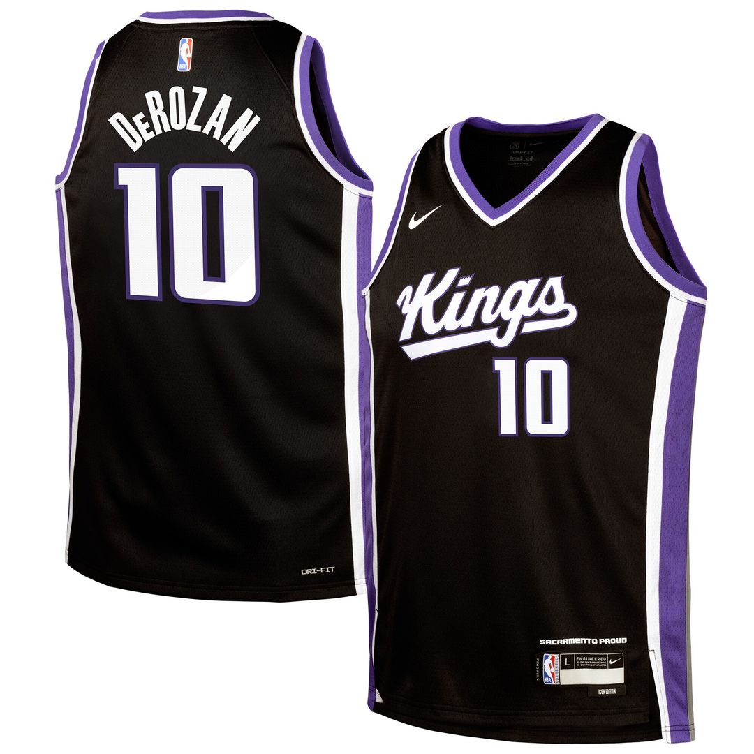 Sacramento Kings DeMar DeRozan Nike Youth Swingman Jersey product image 1