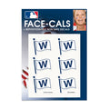Chicago Cubs W Face Decals product image 1, provided for visual reference and product detail review