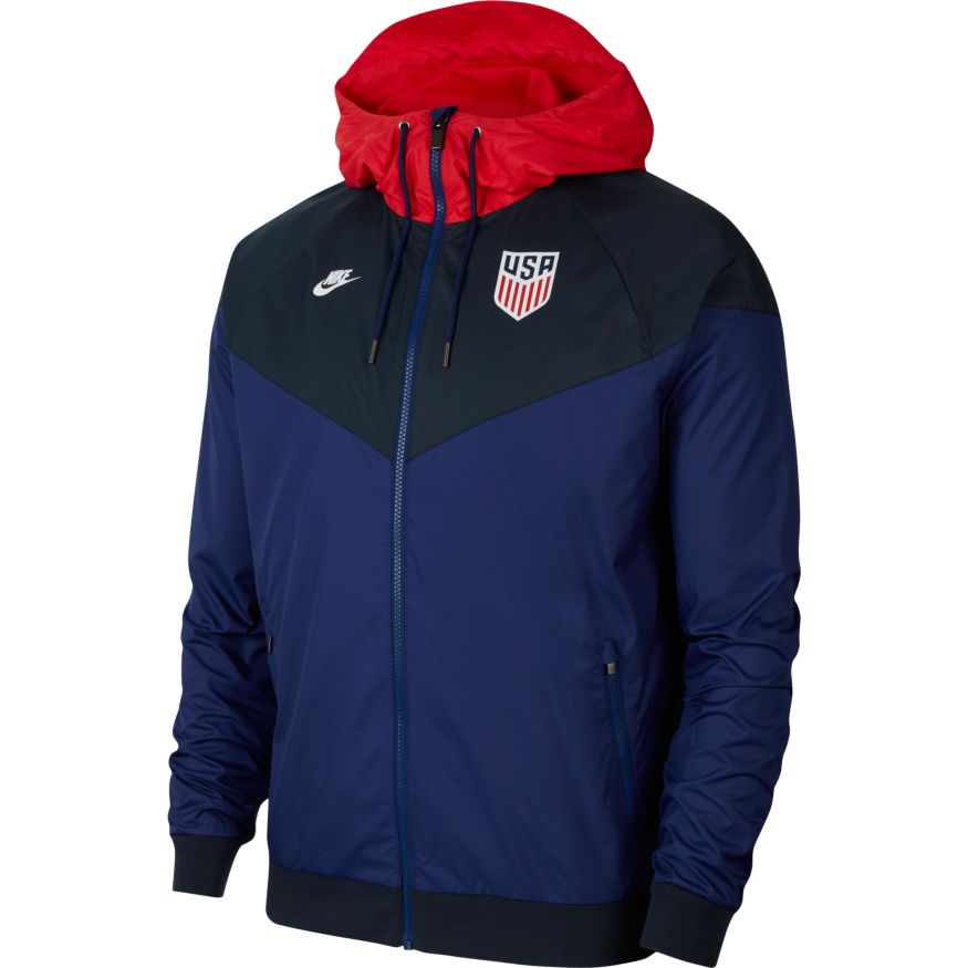 Nike Men U.S. Soccer Windrunner Woven Jacket product image 1, provided for visual reference and product detail review