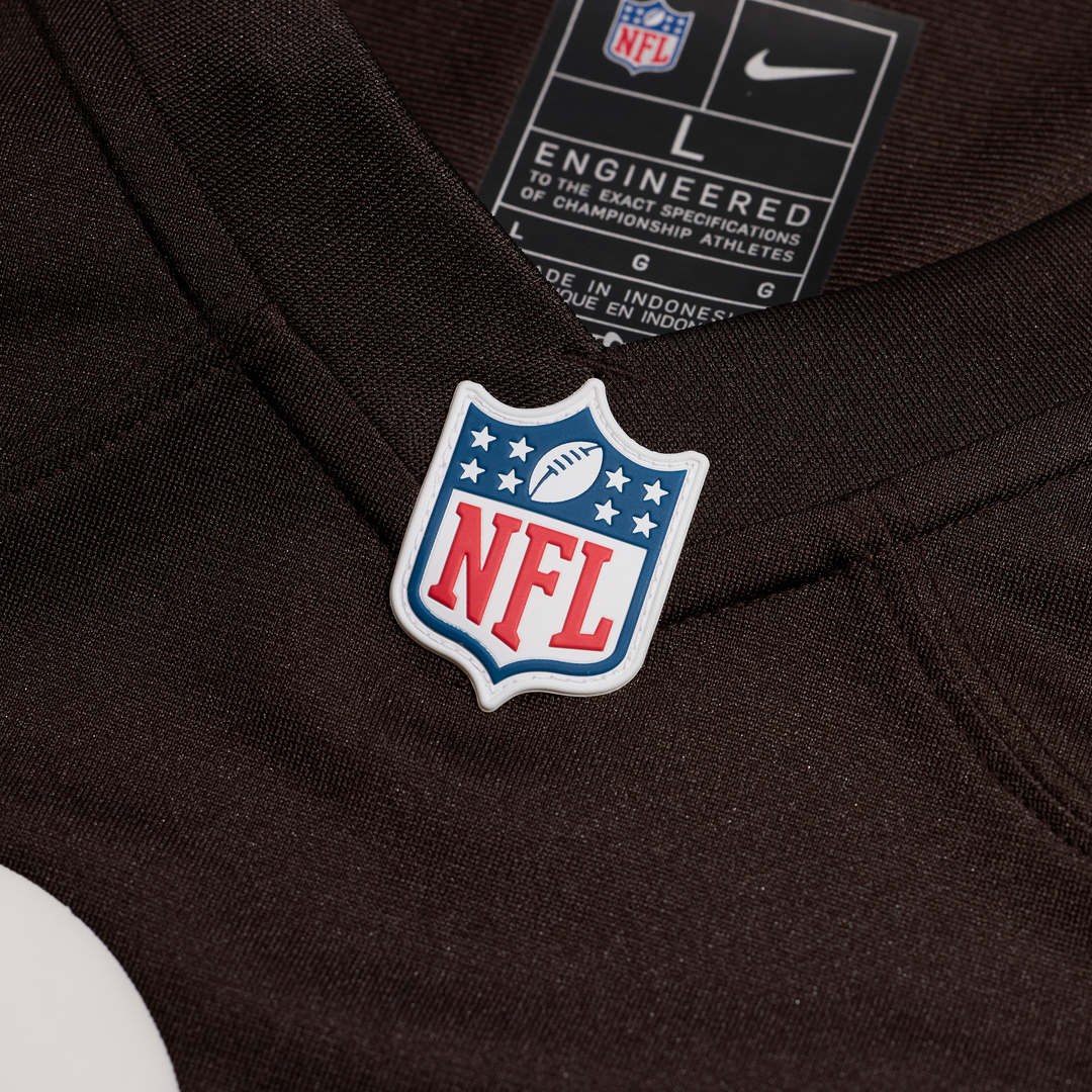 Cleveland Browns Luke Floriea Nike Brown Game Jersey product image 7