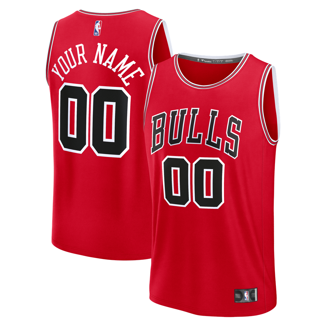 Chicago Bulls Fanatics Youth Fast Break Custom Jersey product image 1