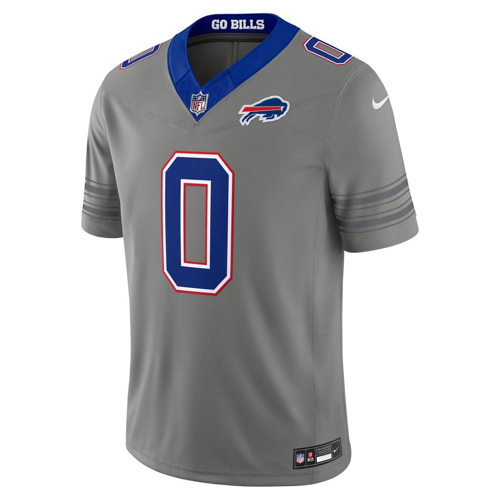 Buffalo Bills Keon Coleman Nike Gray Nickel City Vapor FUSE product image 2
