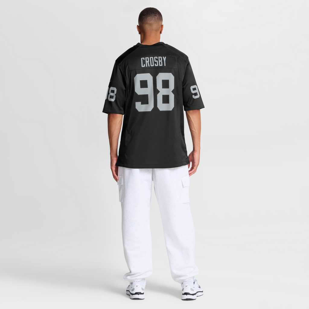 Las Vegas Raiders Maxx Crosby Nike Black Game Jersey product image 8