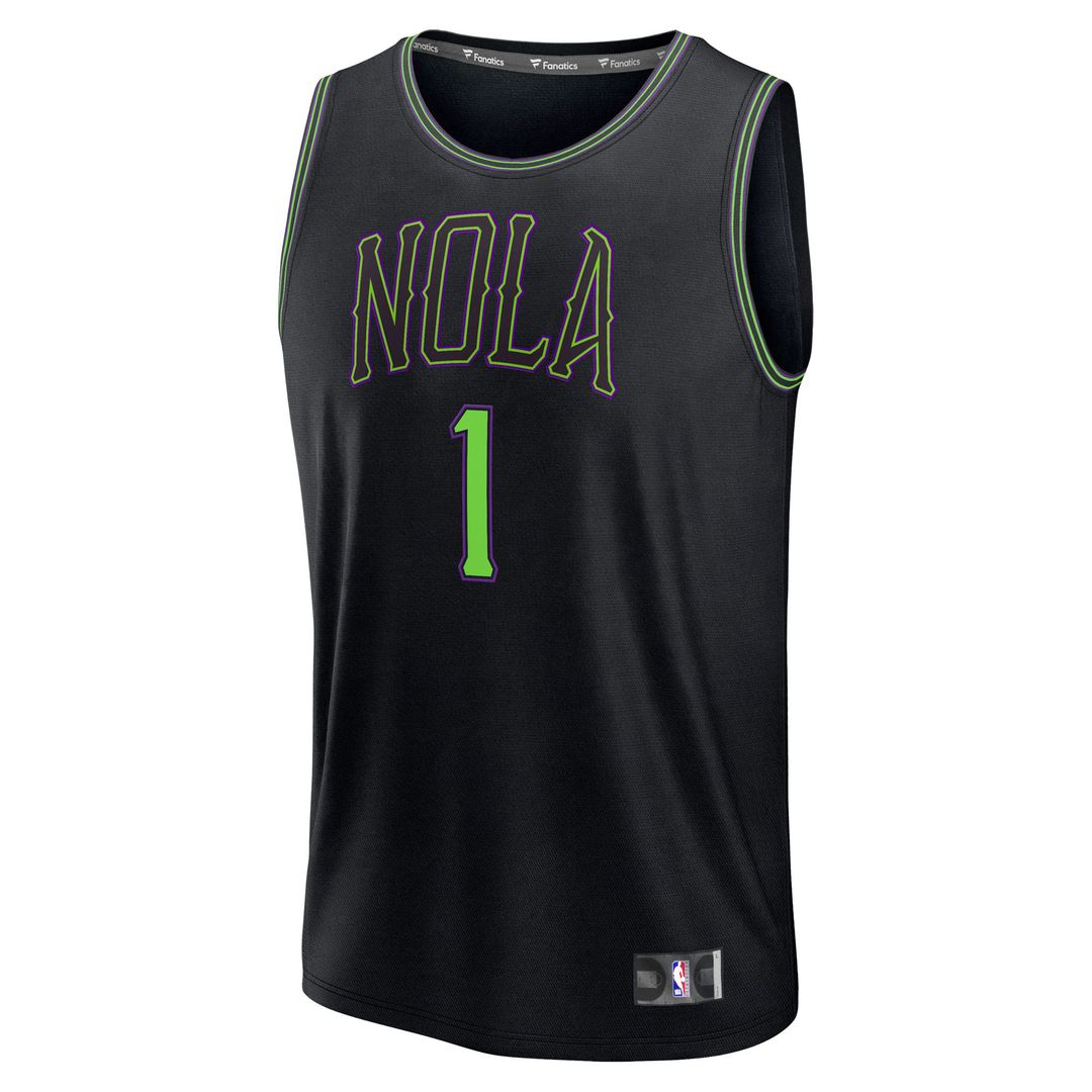 New Orleans Pelicans Zion Williamson Fanatics 2025/26 City product image 2