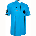 Official Sports Men USSF Pro Referee Jersey S/S-Blue product image 1, provided for visual reference and product detail review