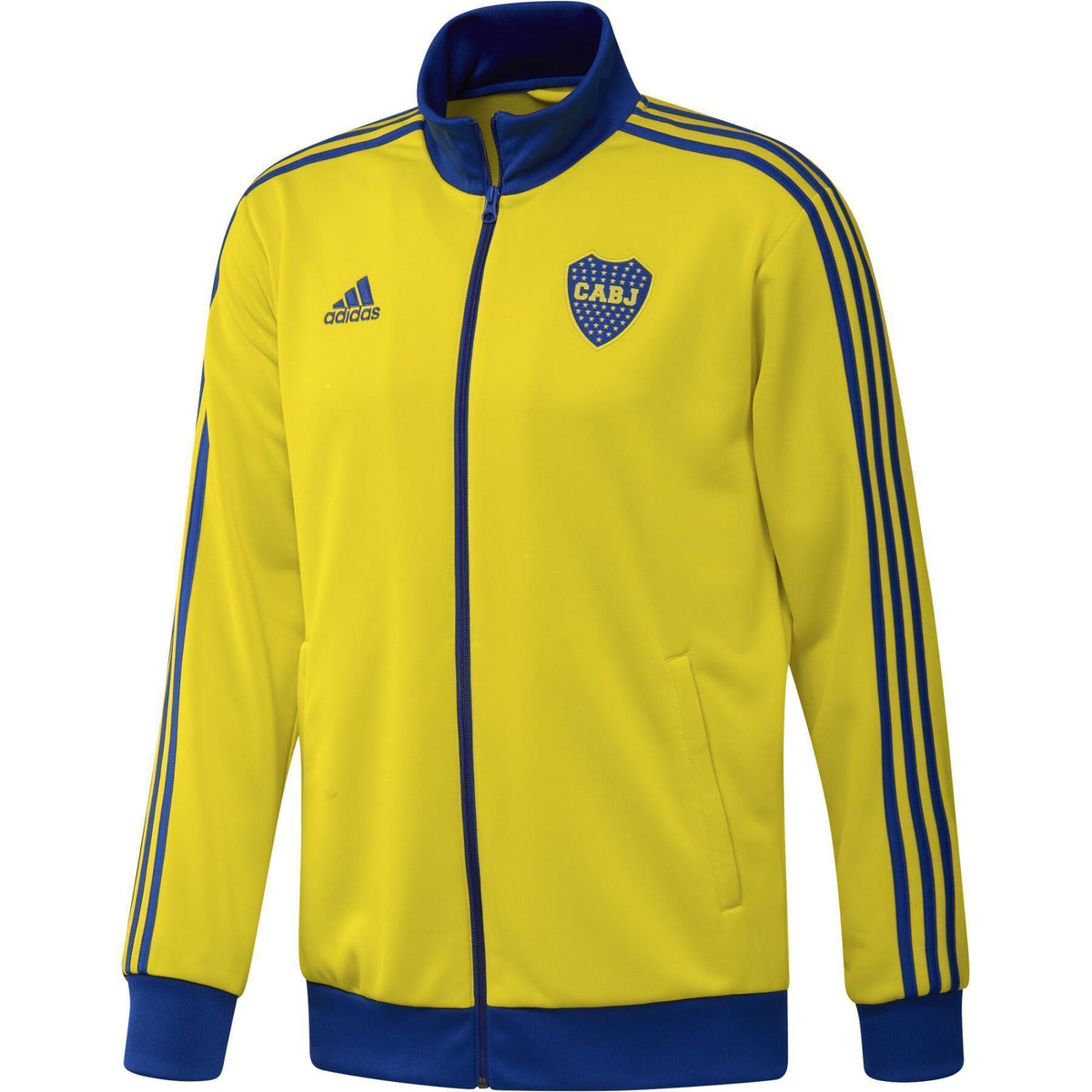 Adidas Boca Juniors 3-Stripes Track Jacket product image 1, provided for visual reference and product detail review