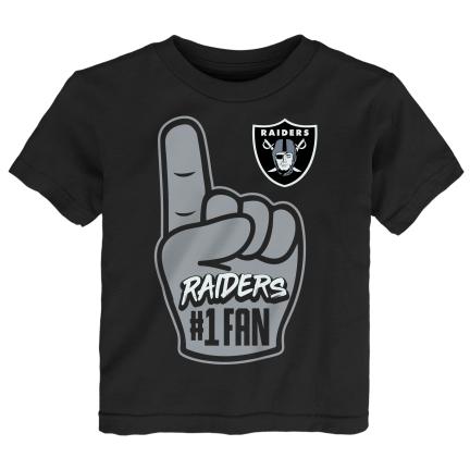 LAS VEGAS RAIDERS TODDLERS HANDS OFF SS CTN T-Shirt product image 1, provided for visual reference and product detail review
