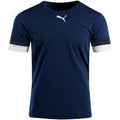 PUMA teamRISE Jersey -NAVY/BLACK/WHITE product image 1, provided for visual reference and product detail review