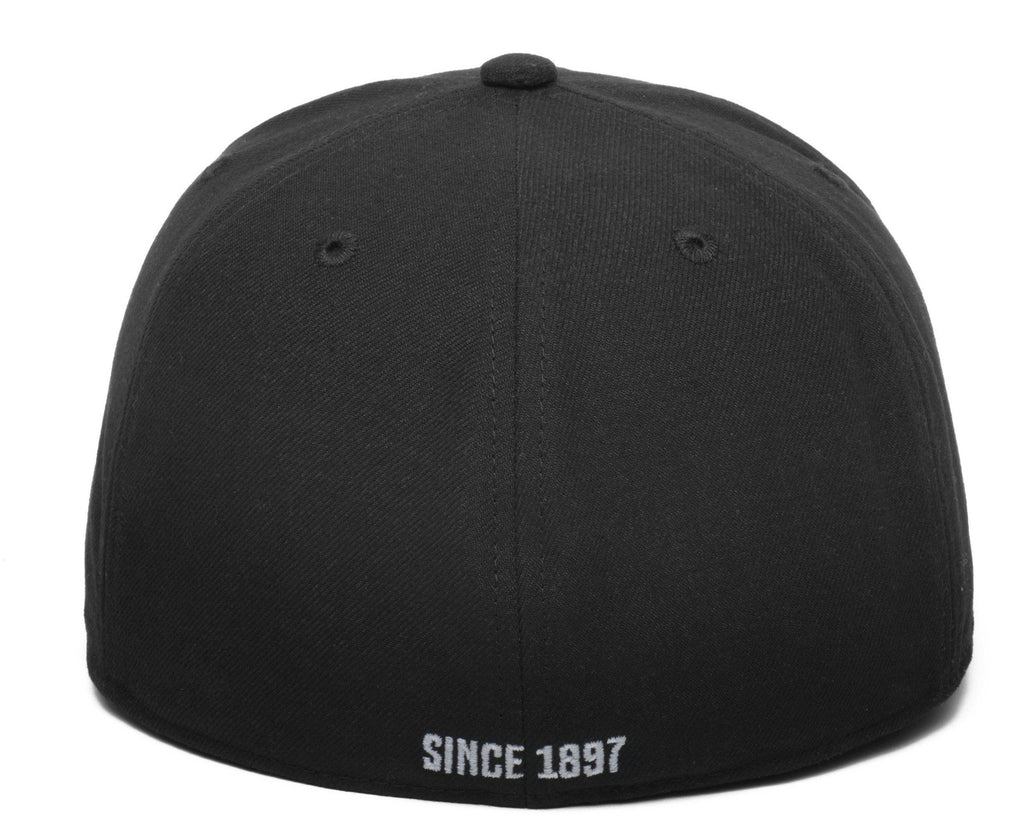 Fi Collections Juventus F.C. Dawn Fitted Hat-Black/White product image 4, provided for visual reference and product detail