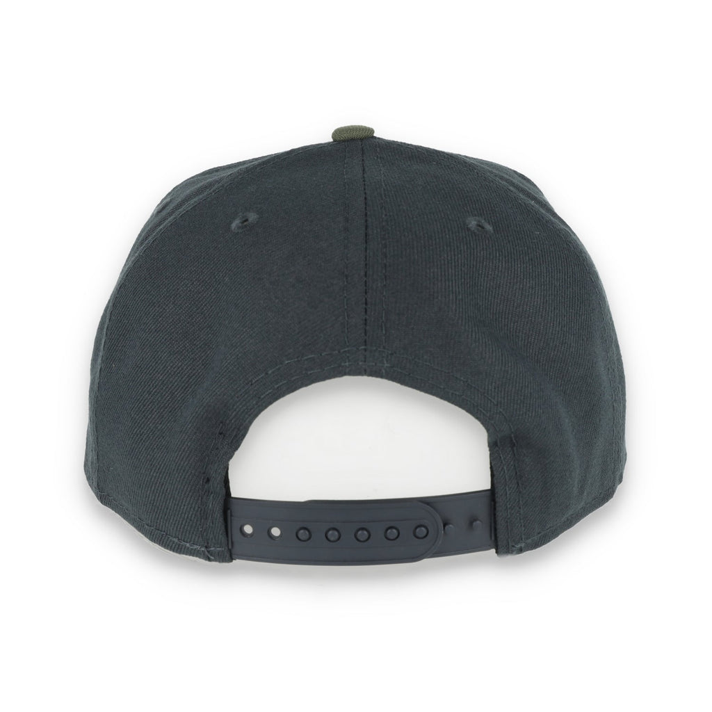 New Era Kansas Royals 2-Tone Color Pack 9Fifty Snapback Hat- Grey/Olive product image 5, provided for visual reference and
