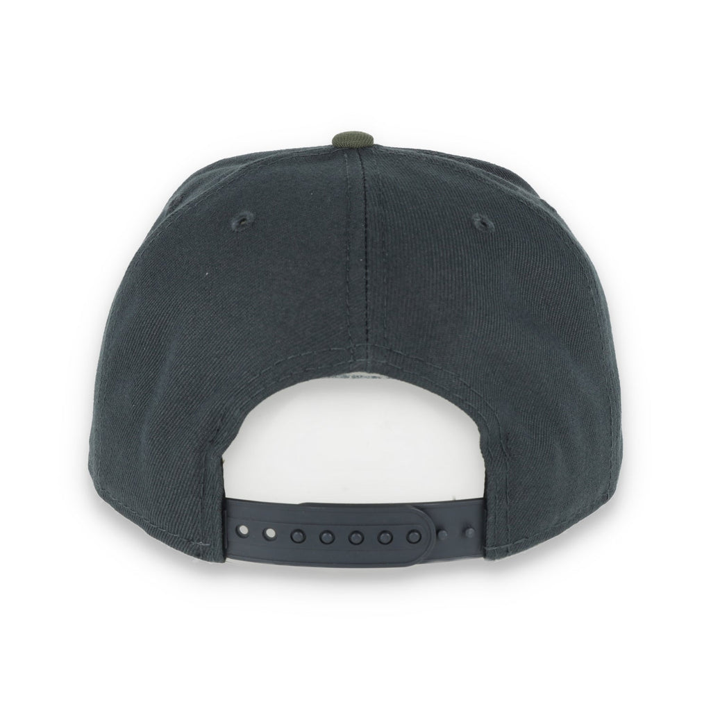 New Era Los Angeles Angels 2-Tone Color Pack Snapback Hat - Grey/Olive product image 7, provided for visual reference and