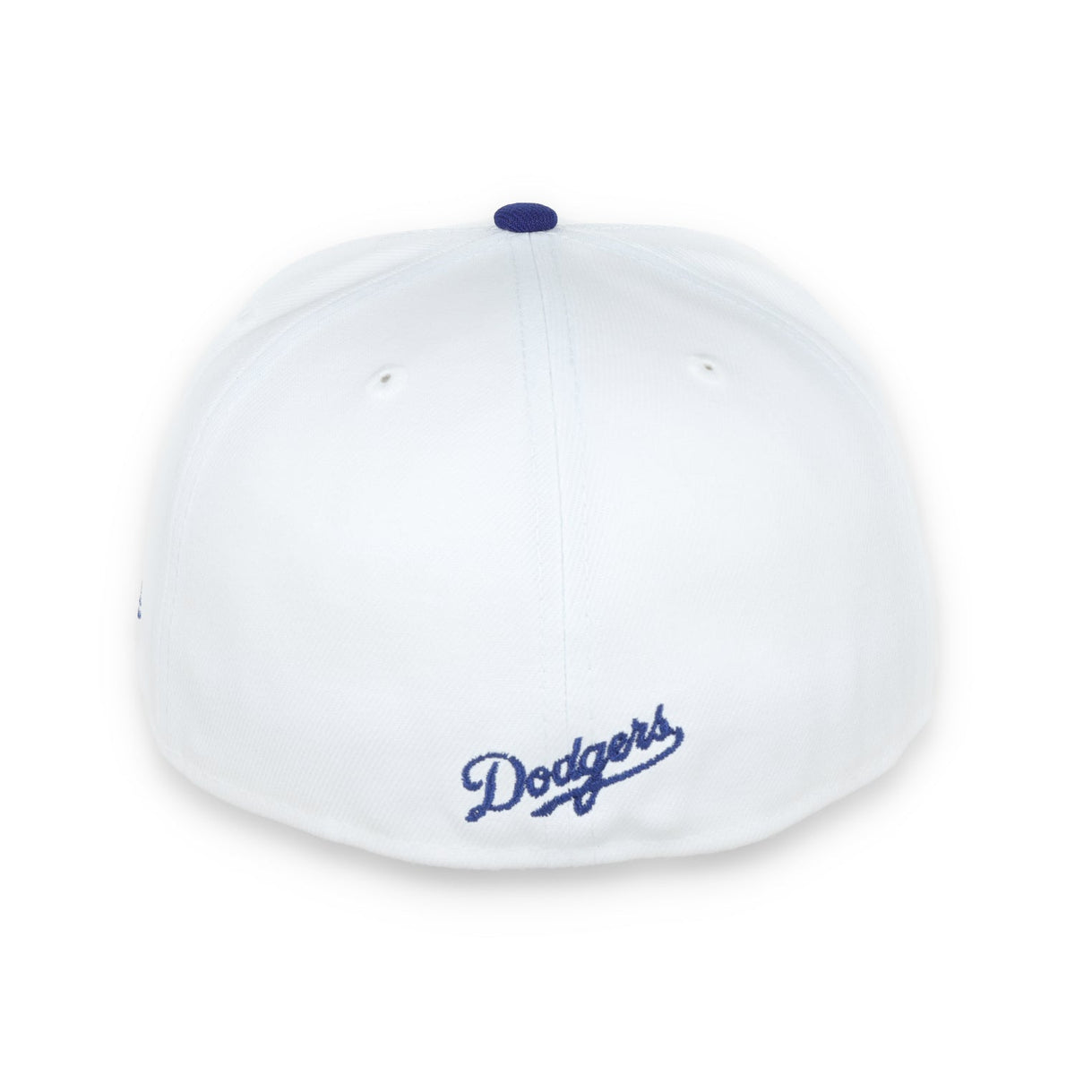 New Era Los Angeles Dodgers State View E1 59FIFTY-White/Blue product image 5, provided for visual reference and product