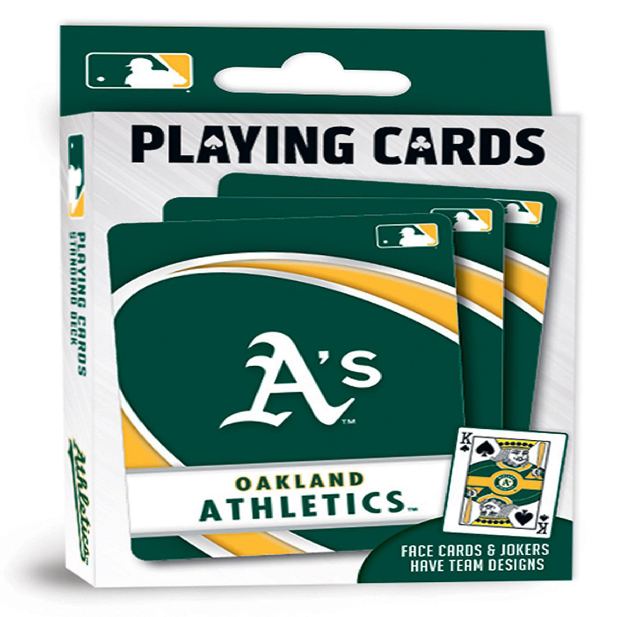 Oakland A's Playing Cards product image 1, provided for visual reference and product detail review