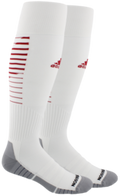 Adidas Team Speed Ii Sock White/Red product image 1, provided for visual reference and product detail review