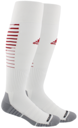 Adidas Team Speed Ii Sock White/Red product image 1, provided for visual reference and product detail review