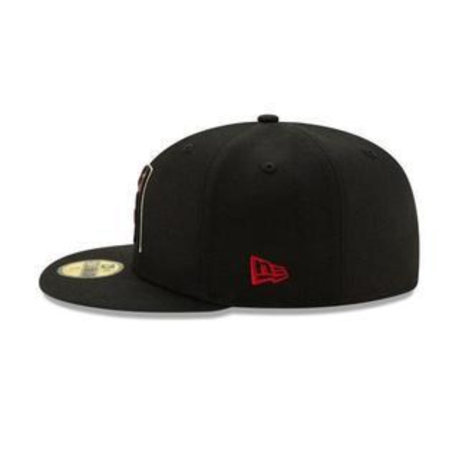 Arizona Diamondbacks New Era Home Authentic Collection 59Fifty Fitted-On-Field Collection Black/Red product image 3,