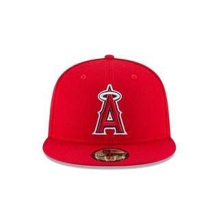 Angels New Era Home Authentic Collection 59Fifty Fitted-On-Field Collection Red/White product image 3, provided for visual