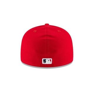 Angels New Era Home Authentic Collection 59Fifty Fitted-On-Field Collection Red/White product image 4, provided for visual