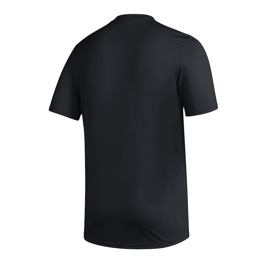 ADIDAS Men LAFC Black Icon T-Shirt product image 2, provided for visual reference and product detail review
