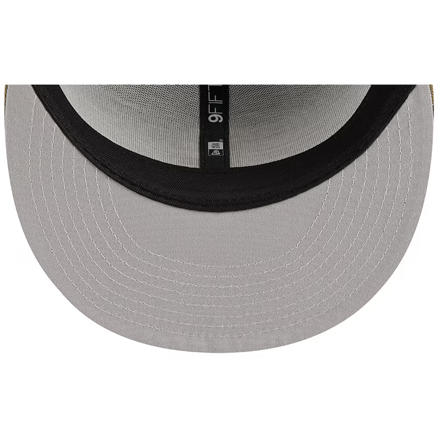 New Era Pittsburgh Pirates Woodland 9FIFTY Trucker Snapback Hat-Camo product image 4, provided for visual reference and