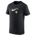 Nike PUMAS UNAM Swoosh T-Shirt- Black product image 1, provided for visual reference and product detail review