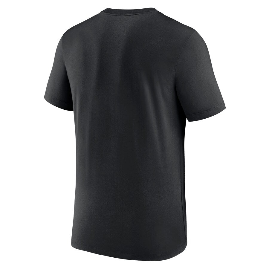 Nike PUMAS UNAM Swoosh T-Shirt- Black product image 2, provided for visual reference and product detail review