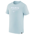 Nike Swoosh Men Paris Saint-Germain Soccer T-Shirt-Light Blue product image 1, provided for visual reference and product